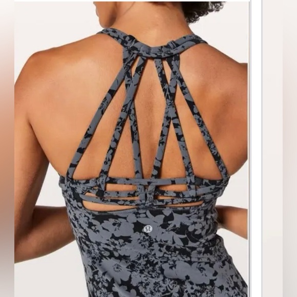 lululemon athletica Tops - Lululemon Slide with me Nebula tank top in black - Size 6